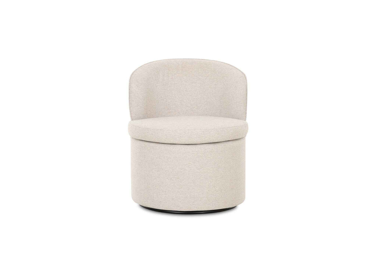 Dane Oatmeal Swivel Dining Chair by Moe's Home at Eve Furniture