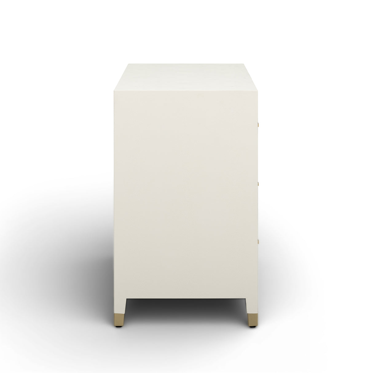 Dani 62" Cream Faux Shagreen 6-Drawer Dresser by TOV Furniture at Eve Furniture