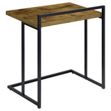 Dani Rectangular Snack Table with Metal Base by Coaster at Eve Furniture