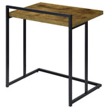 Dani Rectangular Snack Table with Metal Base by Coaster at Eve Furniture