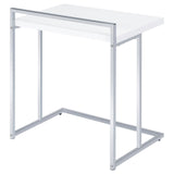 Dani Rectangular Snack Table with Metal Base by Coaster at Eve Furniture
