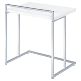 Dani Rectangular Snack Table with Metal Base by Coaster at Eve Furniture