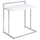 Dani Rectangular Snack Table with Metal Base by Coaster at Eve Furniture