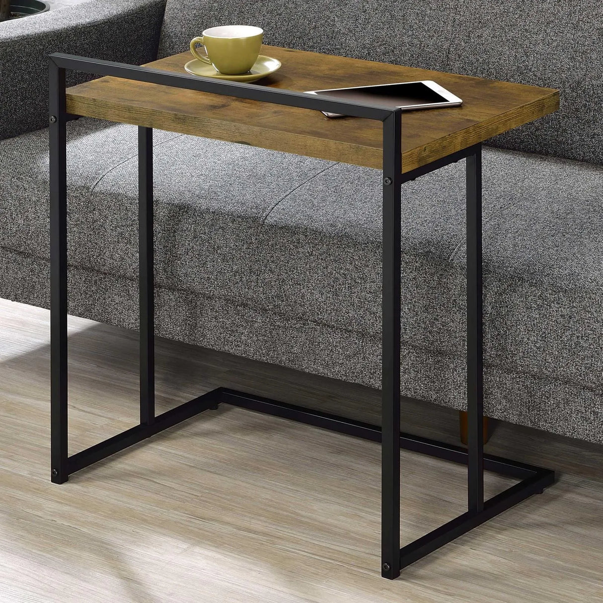 Dani Rectangular Snack Table with Metal Base by Coaster at Eve Furniture