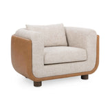 Dania Latte Accent Chair by Classic Home at Eve Furniture