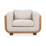 Dania Latte Accent Chair by Classic Home at Eve Furniture