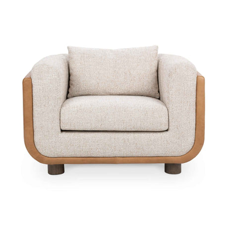 Dania Latte Accent Chair by Classic Home at Eve Furniture