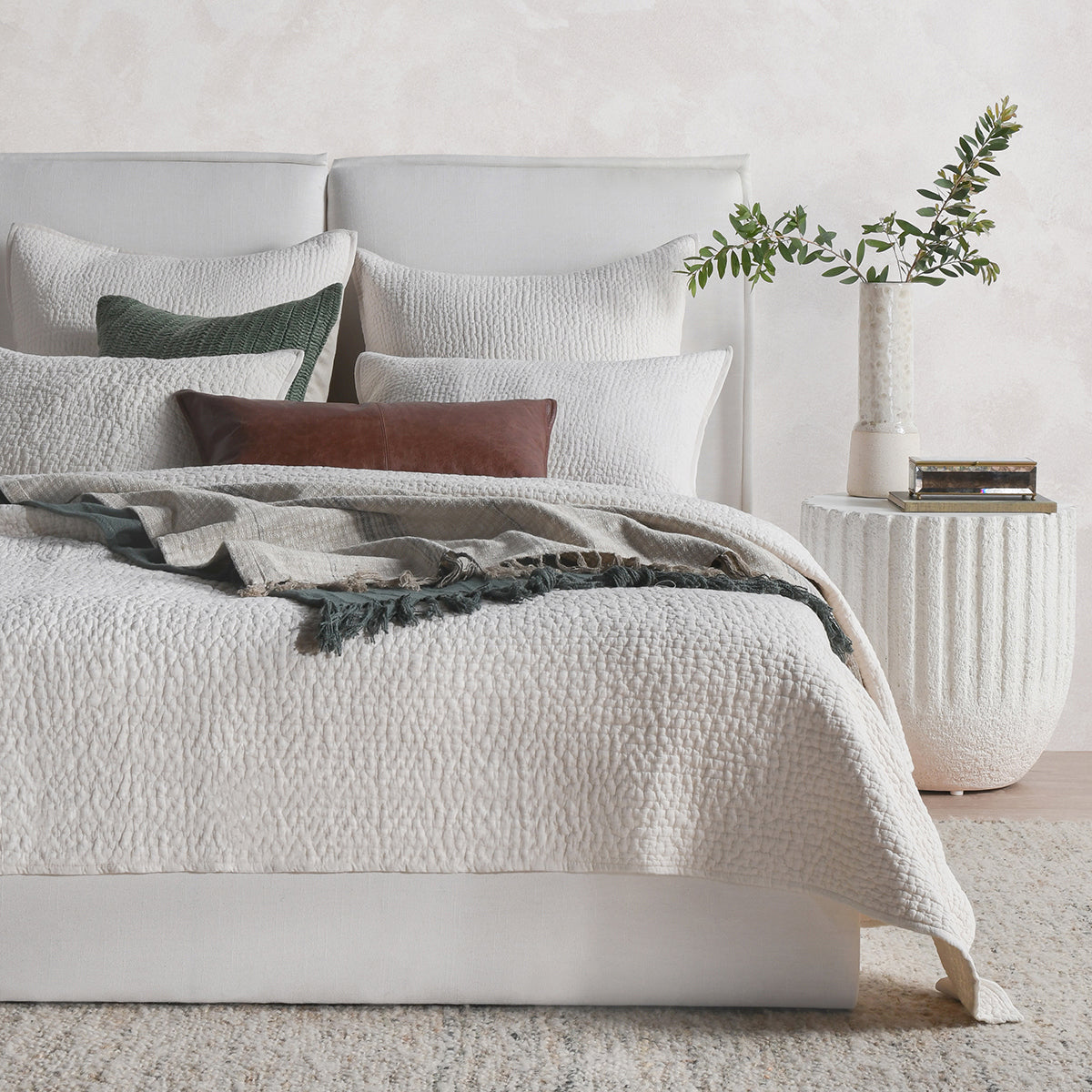 Danica Bone Quilt by Classic Home at Eve Furniture