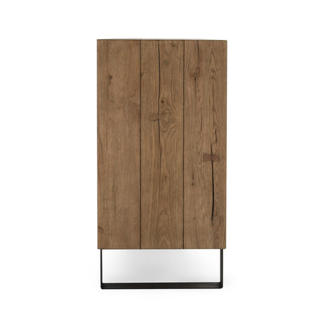 Danica Cafe Brown 4 Door Buffet by Classic Home at Eve Furniture