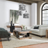 Danica Café Brown Coffee Table by Classic Home at Eve Furniture