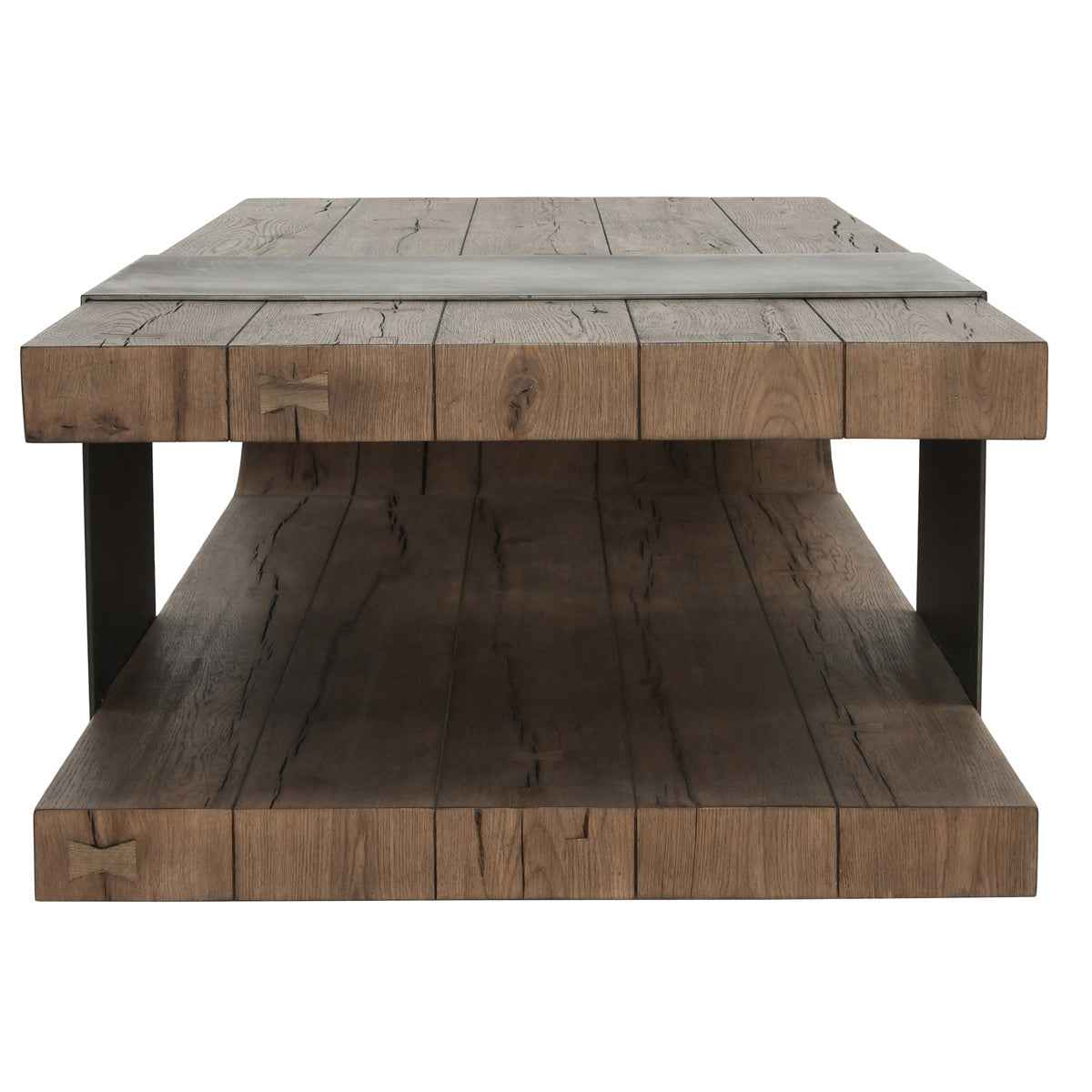 Danica Café Brown Coffee Table by Classic Home at Eve Furniture