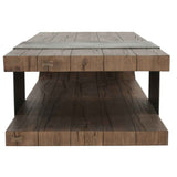 Danica Café Brown Coffee Table by Classic Home at Eve Furniture