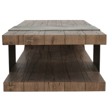 Danica Café Brown Coffee Table by Classic Home at Eve Furniture