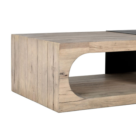 Danica Café Brown Coffee Table by Classic Home at Eve Furniture