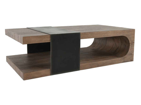 Danica Café Brown Coffee Table by Classic Home at Eve Furniture