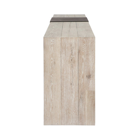 Danica Aged Cream Console Table by Classic Home at Eve Furniture