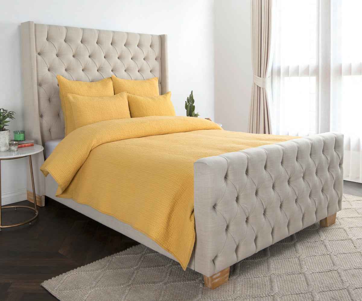 Danica Sunflower Quilt by Classic Home at Eve Furniture