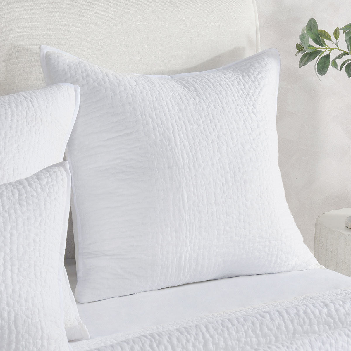 Danica White Quilt by Classic Home at Eve Furniture