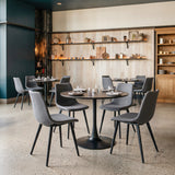 Daniel Gray Dining Chair (Set of 2) by Zuomod at Eve Furniture