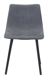 Daniel Gray Dining Chair (Set of 2) by Zuomod at Eve Furniture