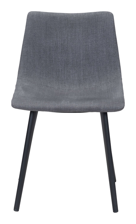 Daniel Gray Dining Chair (Set of 2) by Zuomod at Eve Furniture