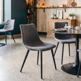 Daniel Gray Dining Chair (Set of 2) by Zuomod at Eve Furniture
