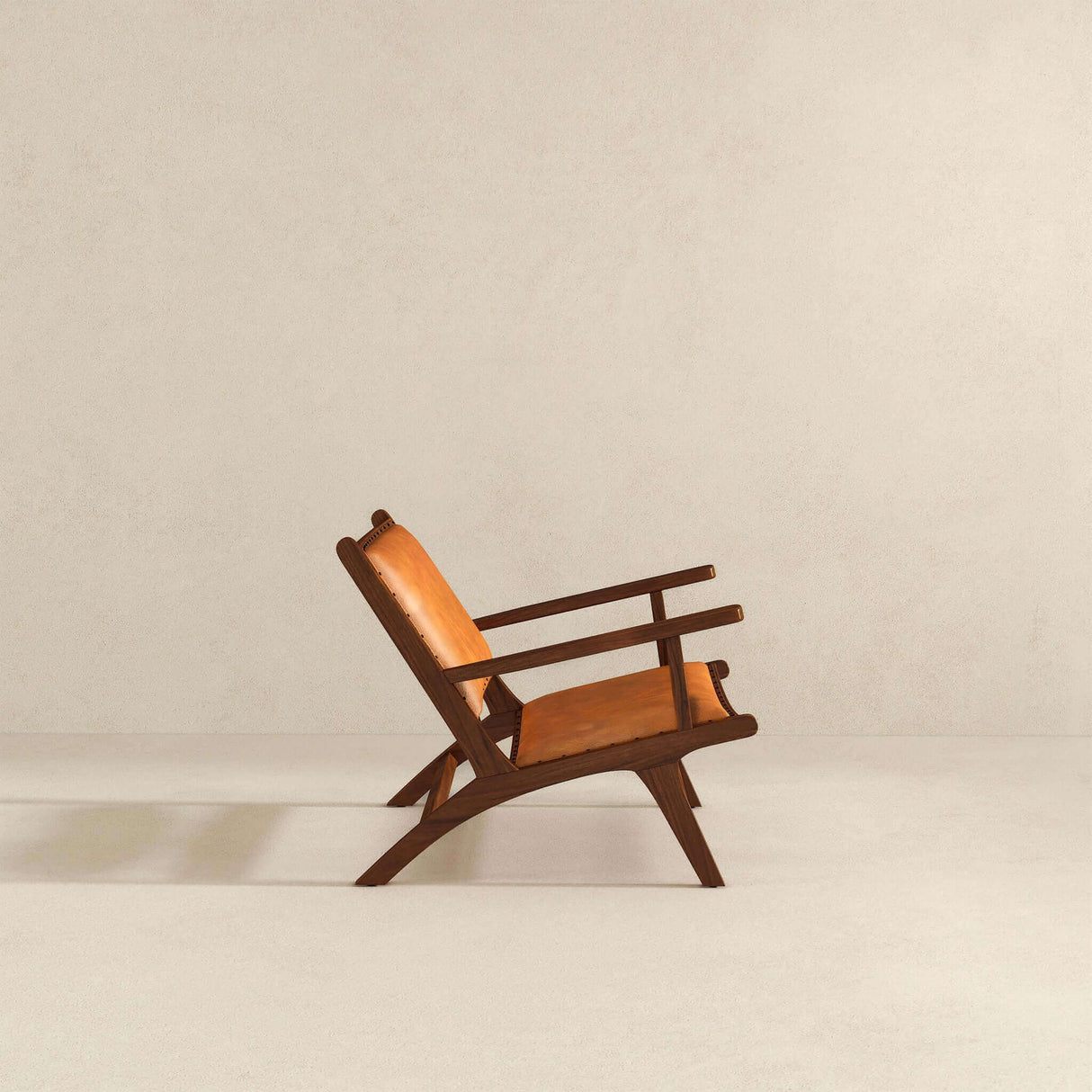 Daniel Leather Arm Chair by Ashcroft Furniture at Eve Furniture