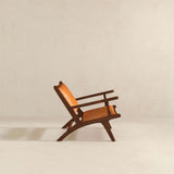 Daniel Leather Arm Chair by Ashcroft Furniture at Eve Furniture