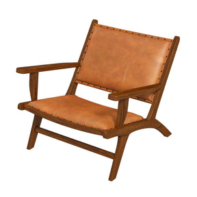 Daniel Leather Arm Chair by Ashcroft Furniture at Eve Furniture