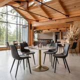 Daniel Vintage Black Dining Chair (Set of 2) by Zuomod at Eve Furniture