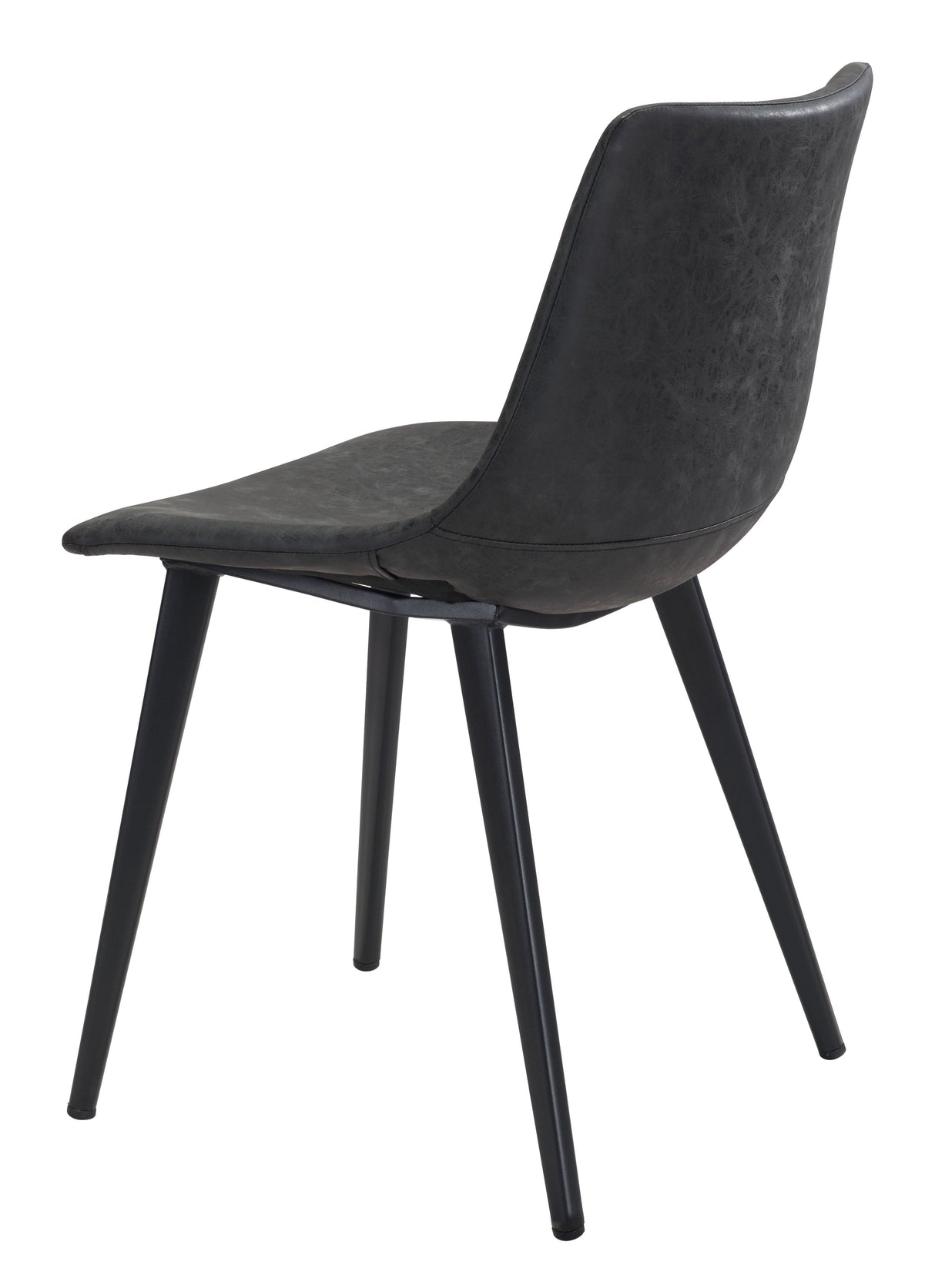 Daniel Vintage Black Dining Chair (Set of 2) by Zuomod at Eve Furniture
