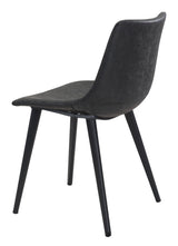 Daniel Vintage Black Dining Chair (Set of 2) by Zuomod at Eve Furniture