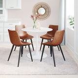 Daniel Vintage Brown Dining Chair (Set of 2) by Zuomod at Eve Furniture