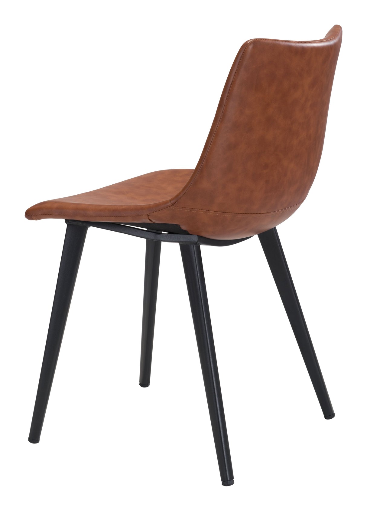 Daniel Vintage Brown Dining Chair (Set of 2) by Zuomod at Eve Furniture