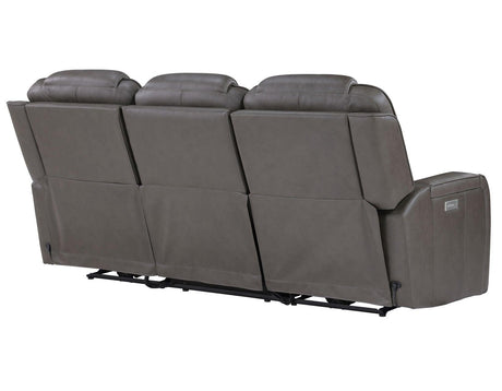 Daniel 3-Piece Triple Power Leather Manual Reclining Set by Steve Silver at Eve Furniture