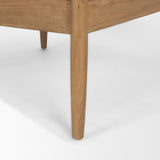 Danni Beige Fabric Beech Wood Framed Accent Lounge Chair by Mercana at Eve Furniture