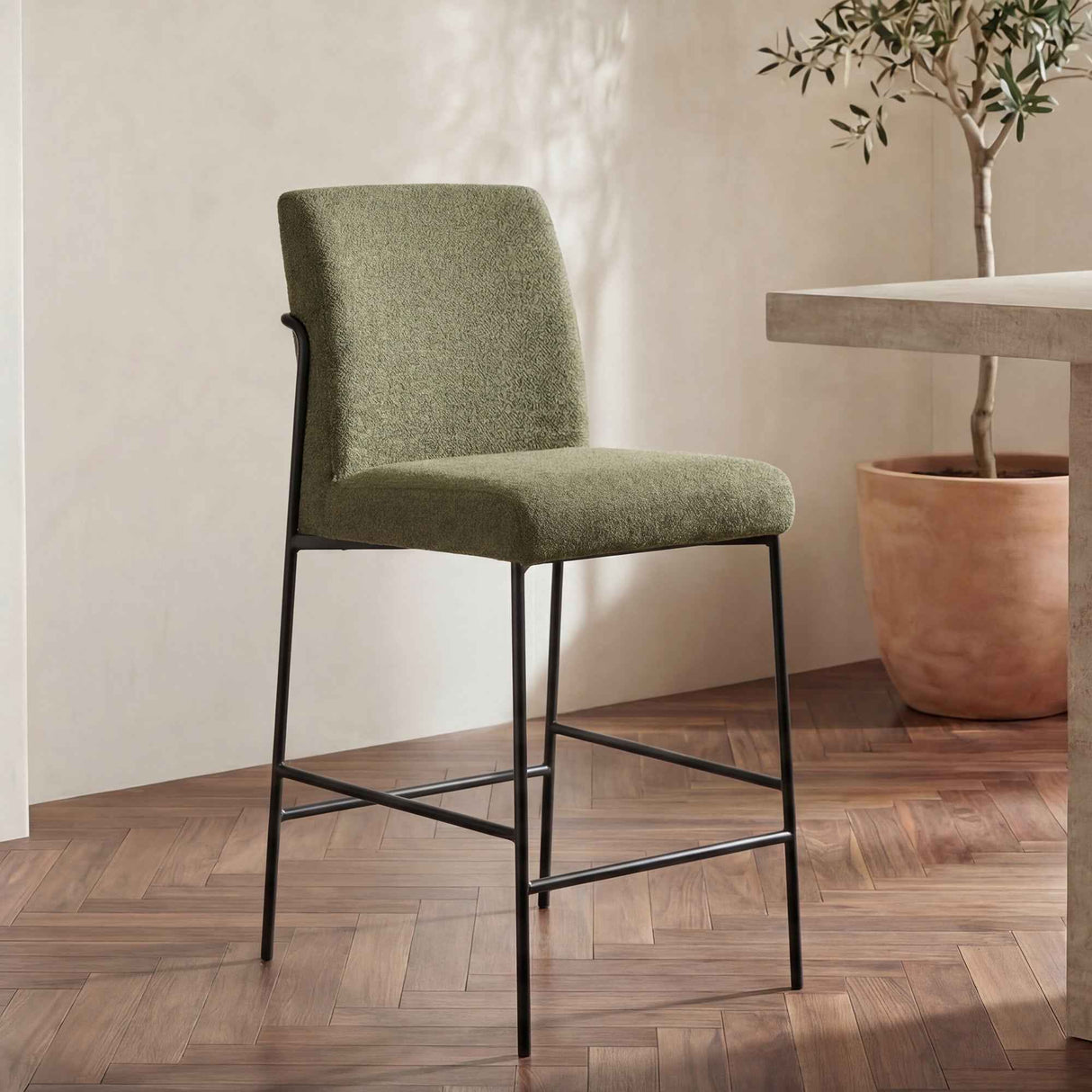 Danny Green Counter Stool by Moe's Home at Eve Furniture