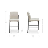 Danny Ivory Counter Stool by Moe's Home at Eve Furniture