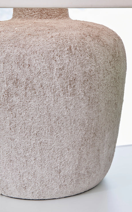 Danry Distressed Cream Table Lamp by Ashley at Eve Furniture