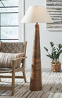 Danset Brown Floor Lamp by Ashley at Eve Furniture