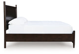 Dantenton Merlot California King Panel Bed by Ashley at Eve Furniture