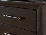 Dantenton Merlot Dresser by Ashley at Eve Furniture