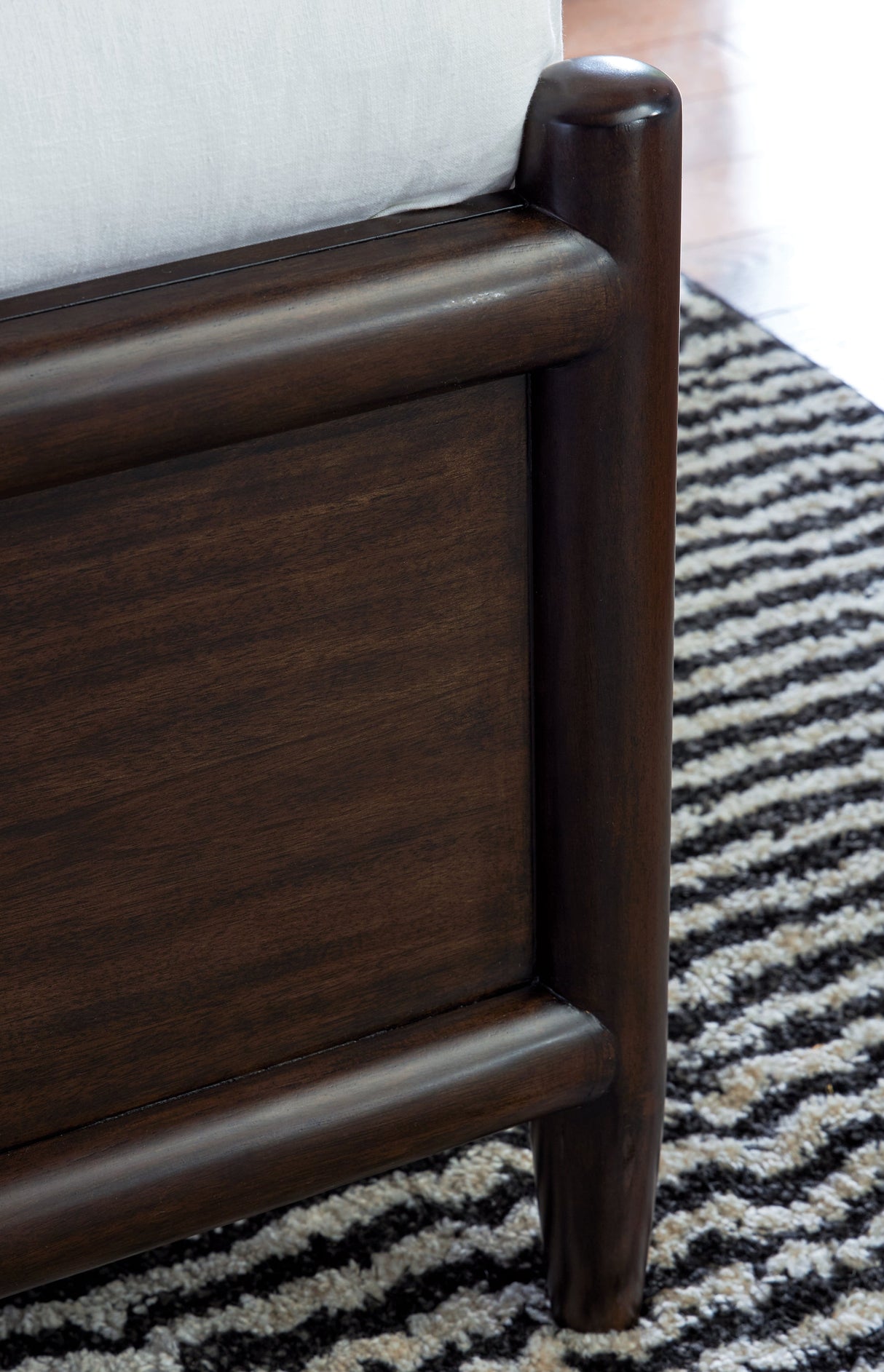 Dantenton Merlot Panel Bedroom Set by Ashley at Eve Furniture