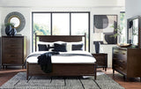 Dantenton Merlot Panel Bedroom Set by Ashley at Eve Furniture