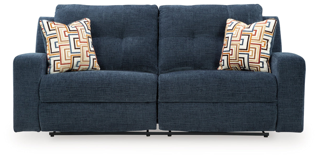 Danum Ink Manual Reclining Sofa by Ashley at Eve Furniture
