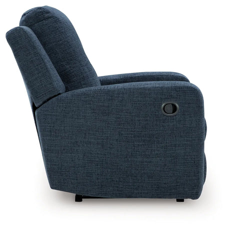 Danum Ink Recliner by Ashley at Eve Furniture