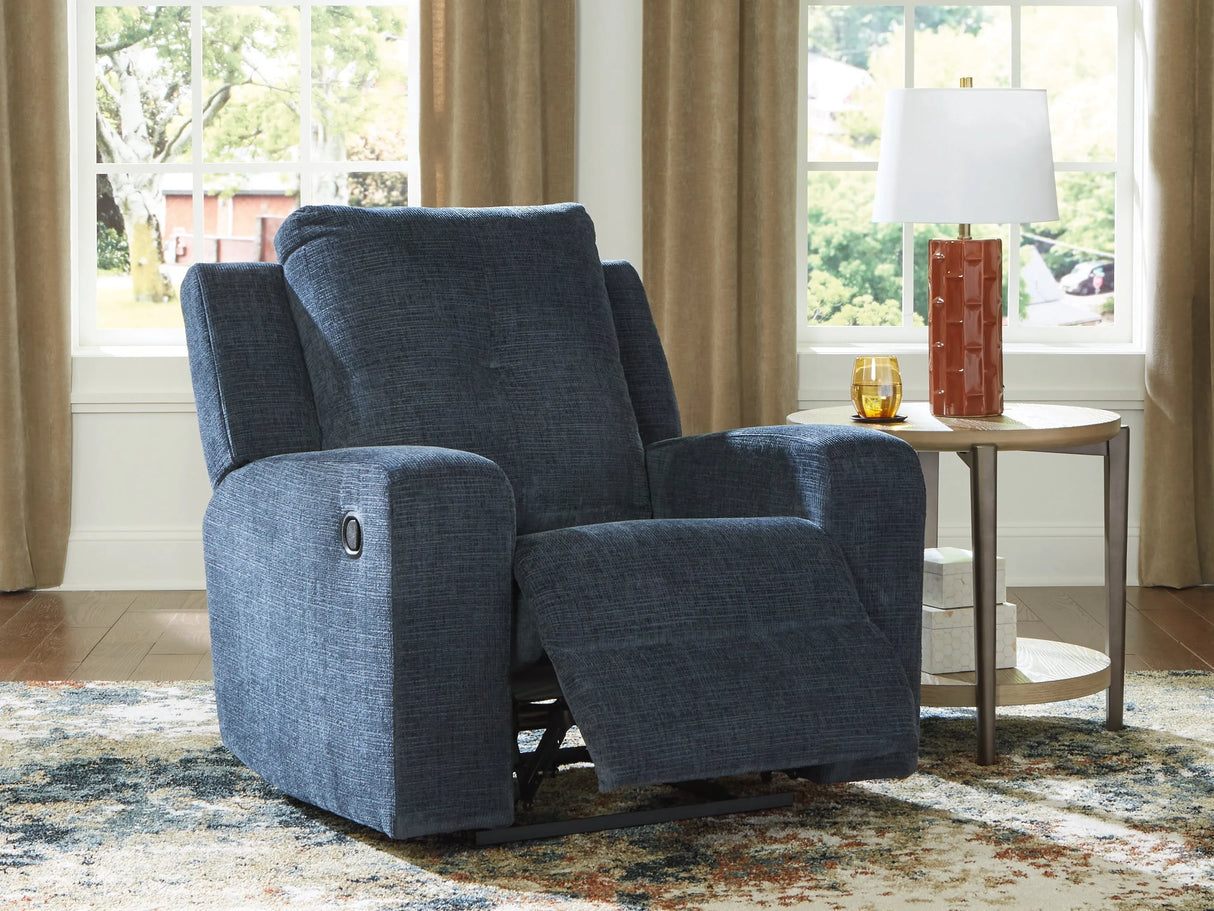 Danum Ink Recliner by Ashley at Eve Furniture