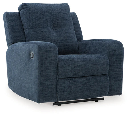 Danum Ink Recliner by Ashley at Eve Furniture