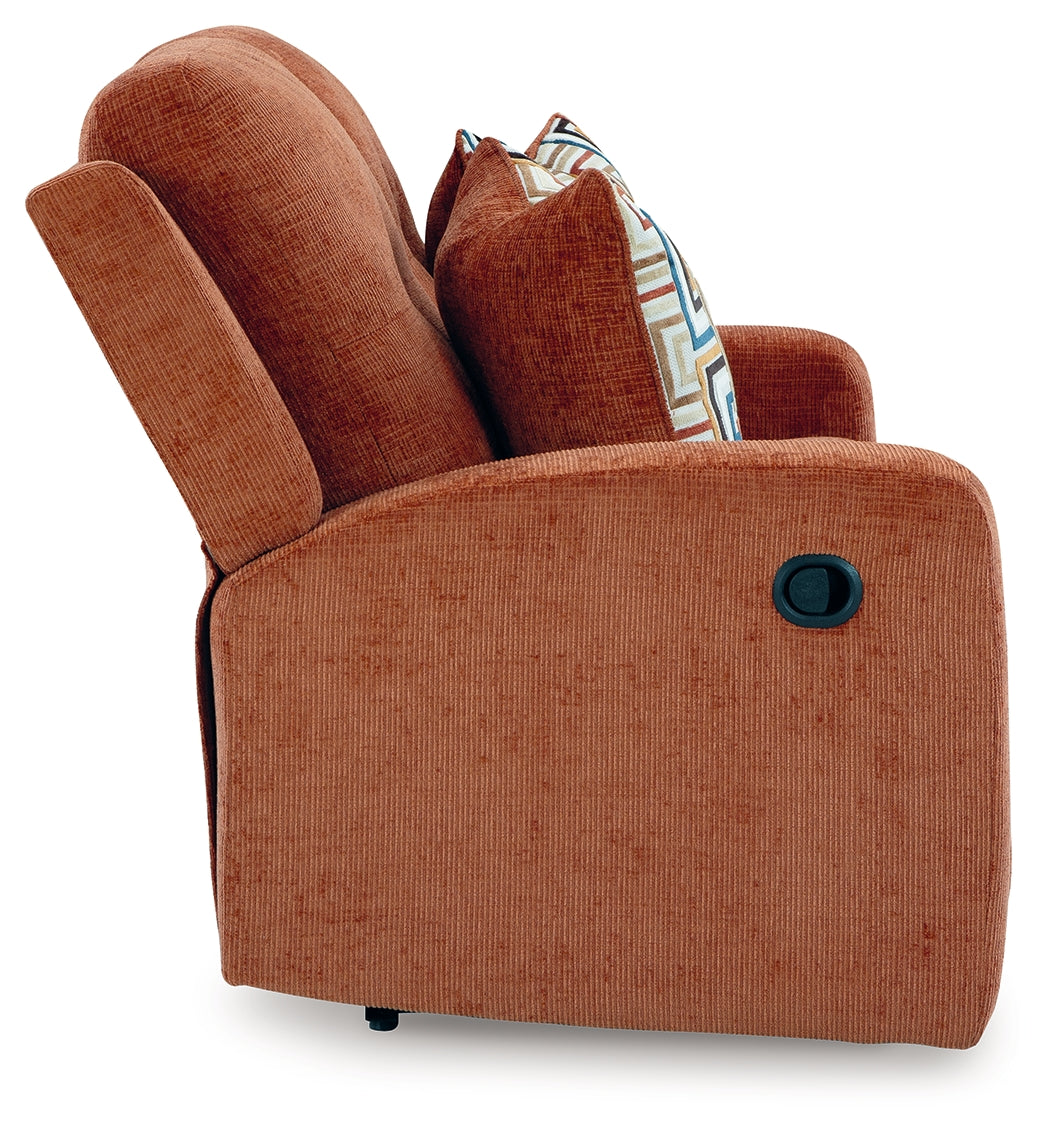 Danum Spice Reclining Loveseat