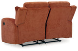 Danum Spice Reclining Loveseat